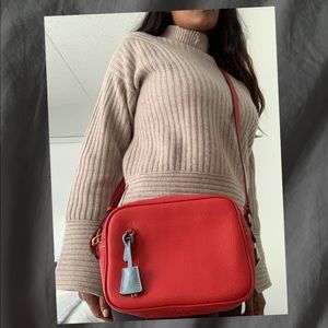 J crew Italian Leather Signet Camera Bag